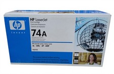 Genuine HP 74A Black Toner Cartridge 92274A - for LaserJet 4L 4P 4ML 4MP - New