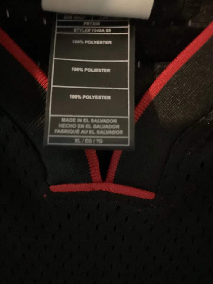 Reebok Authentics Miami Heat Shaquille O’Neal #32 Black Stitched Jersey Adult XL - Image 4 of 4