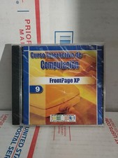 Rare New Sealed Curso Interactivo de Computacion Disco 9 Frontpage XP - 1H