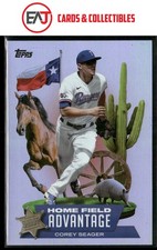 Corey Seager 2022 Topps Update Home Field Advantage #HA-29 Texas Rangers