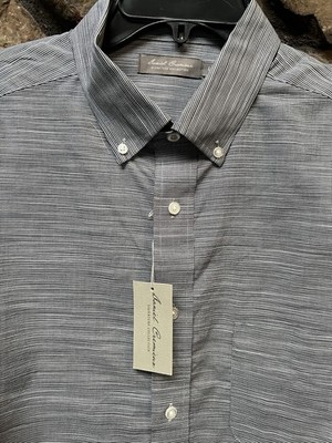 Daniel Cremieux SIGNATURE Micro Print Short Sleeve Mens Shirt L NWT$85 S95WT407