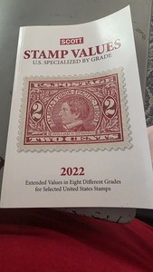Scott Stamp Values U.S. Specialized By Grade 2022