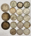 Lot of 15 Canadian Dimes .800 Silver & 3 Quarters  1919-1962