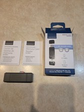 Insignia Memory Card Reader for SD, MicroSD