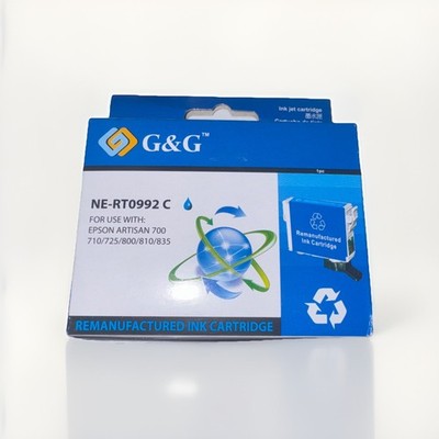 G&G  Ink Cartridges Cyan for Epson Artisan 700 710 725
