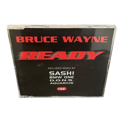 ruce Wayne Ready CD Single Sash Remix Eurodance Trance Logic Records