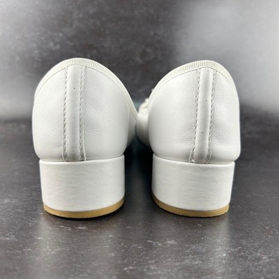 Repetto Camille White Leather Ballet Flats Women's EU37/US6 - | eBay