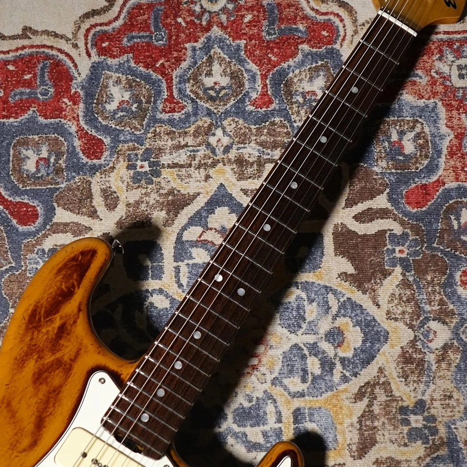 Guitarra Eléctrica Nueva EDWARDS E-SE-KIKUMARU Marrón Envejecido LUNASEA SUGIZO Foto 3 de 4