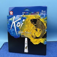 SAKURA Koi Watercolor Sets - Fine Quality Watercolor Paint Set - 24 Colors