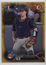 2016 Bowman Draft Draft Picks Gold 36/50 Logan Ice #BD-9 9hx