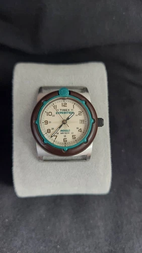Vintage Timex Expedition Indiglo Date Field Watch Womens Boys Kids New Battery