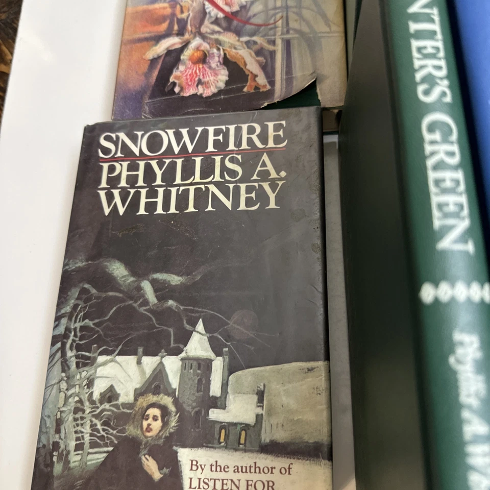 Lot of 12 Phyllis A Whitney Vintage HC Books & 1 PB Hunter’s Green, SnowFire - Image 2 of 4