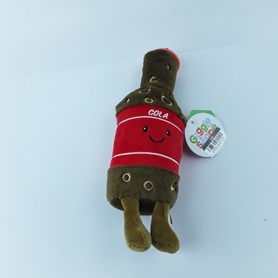 Giggle Scape Plush Cola Soda Bottle 10'' NWT Stuffed Toy Target Exclusive