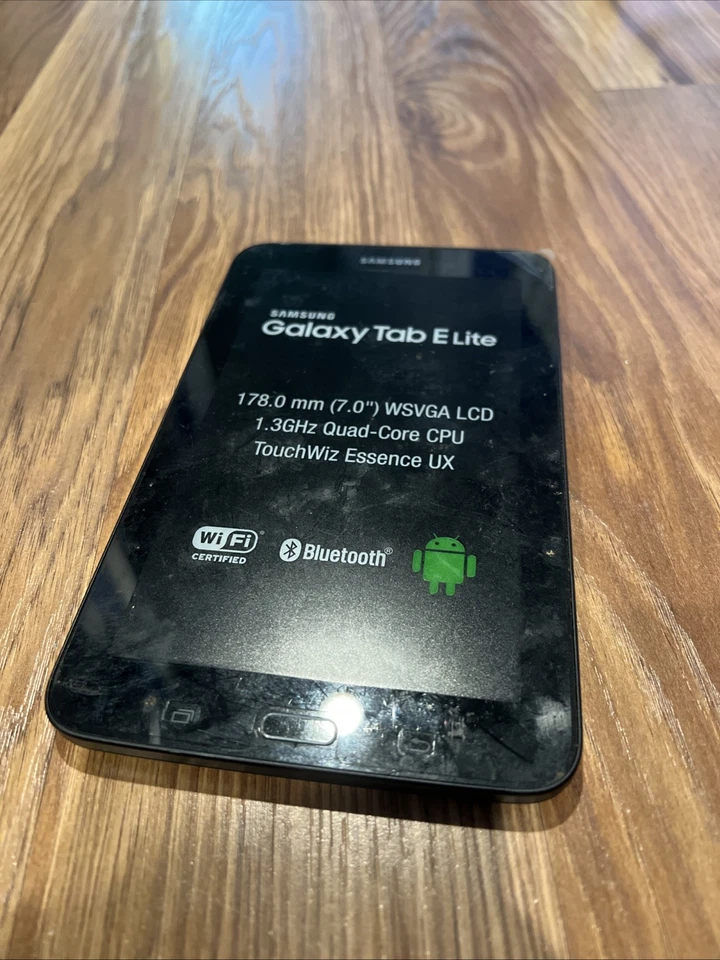 Samsung Galaxy Tab E Lite 8GB Black SM-T113 - Image 4 of 4