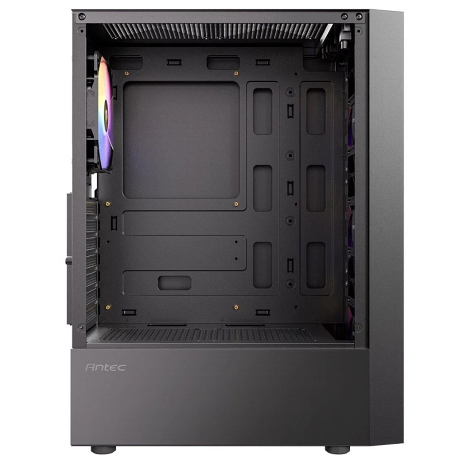 Antec AX27 RGB Elite ATX Mid-Tower Gaming PC Case - Black - 4 RGB Fans - Image 4 of 4