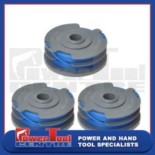 Image of 3x Brand New Homelite Spool and Line UT41112 UT41120 UT41121 Strimmer Trimmer