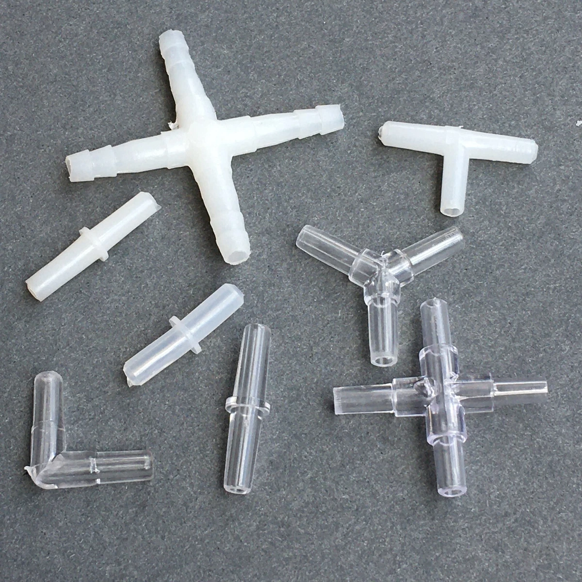 4mm Hose Tube Connectors Adapters For Aquarium Fish Tank Air Pump Air Stone