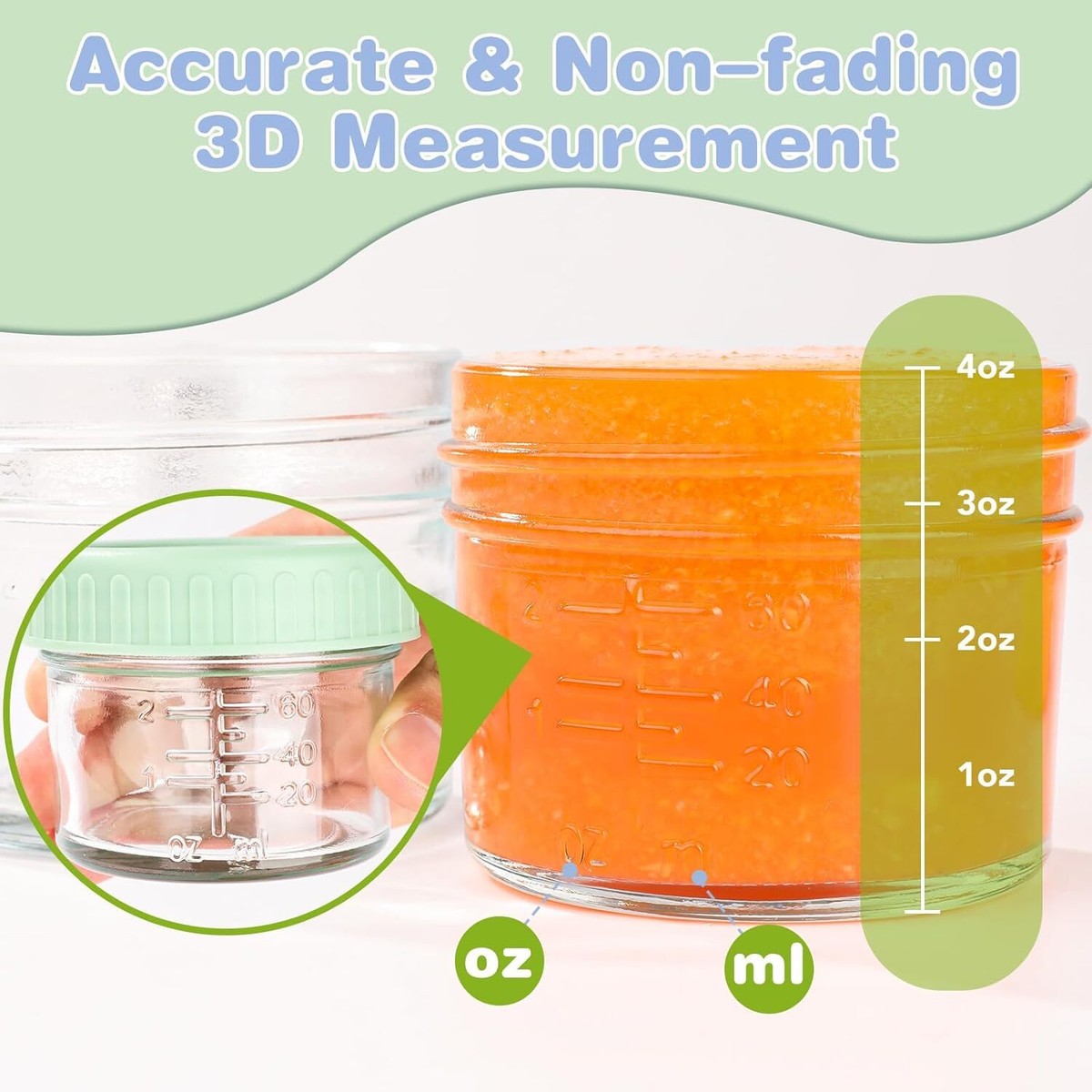 Glass Baby Food Jars Sage Spoonfuls Glass Baby Food Containers