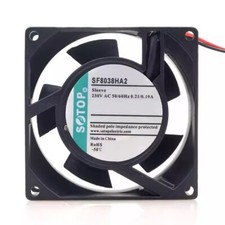 SOTOP SF8038HA2 AC230V 0.21/0.19A 8CM Axial Cooling Fan