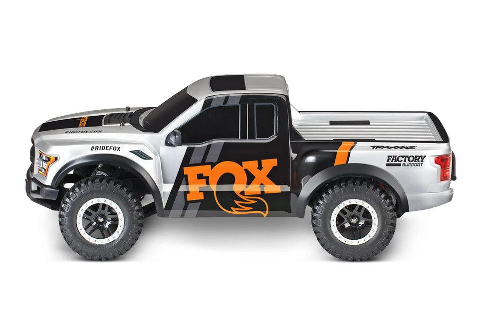 Traxxas TRX58394-4-FOX Ford F-150 Raptor FOX BL-2S HD Clipless 1:10 2WD Pickup - Photo 3/4