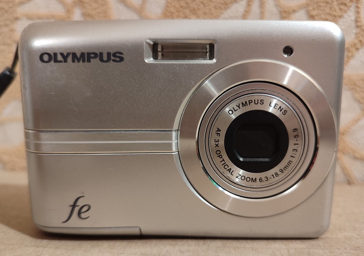 Camera Olympus FE-25 10.0MP Silver Digital Camera & KIT Tested