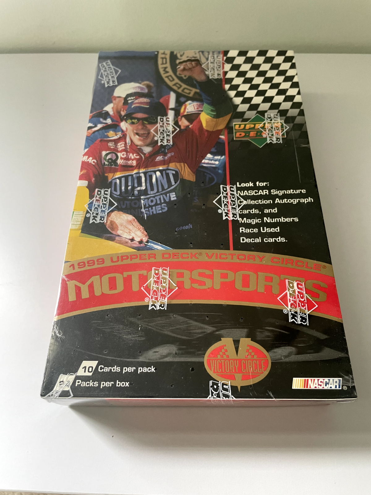 1999 Upper Deck Victory Circle Motorsports NASCAR Hobby Box (SEALED)