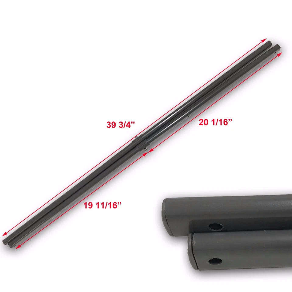 Coleman 13'x13' Pierna Recta Instantánea CanopyGazebo SIDE TRUSS Barra Piezas 39 3/4" Foto 2 de 3