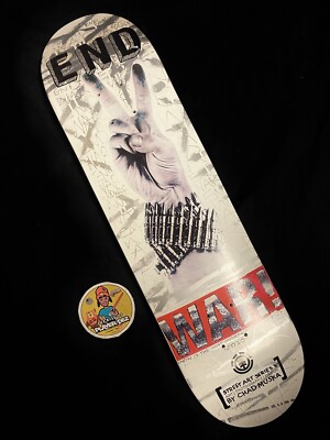 RARE Chad Muska Element 2010 Street Artist Series End War