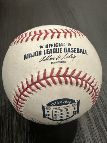 Rare NY Yankees Don Larsen WS PG Signed Yankee Stadium Final Season Baseball - Picture 2 of 2