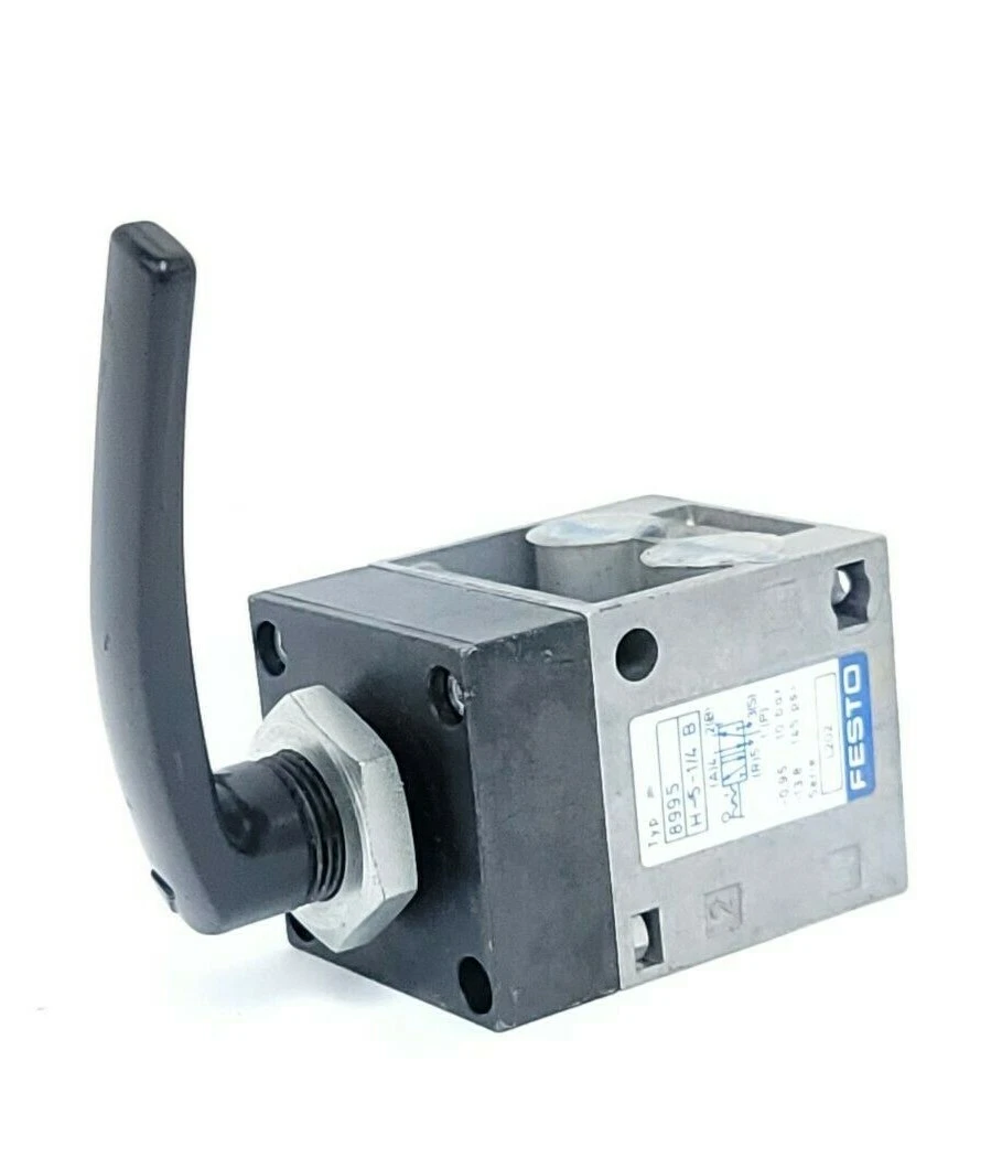 NEW FESTO 8995 HAND LEVER VALVE H-5-1/4 B OPERATING PRESSURE -0.95-10 BAR | eBay