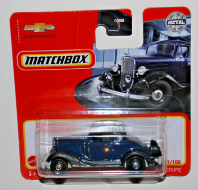 Matchbox MBX 71/100 - 1934 CHEVY MASTER COUPE - BLAU/SCHWARZ