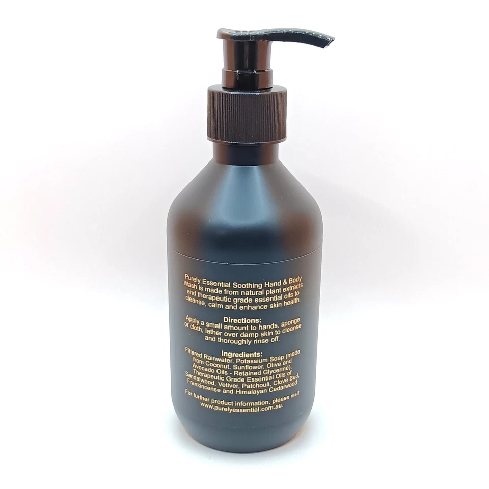 Jabón de manos y cuerpo calmante natural Purely Essential Terra Firma 1O0 % Foto 2 de 4