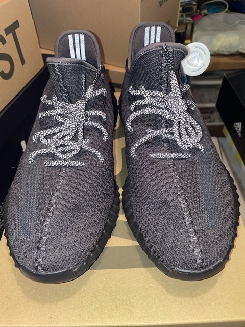 Size 12 - adidas Yeezy Boost 350 V2 Black Non-Reflective 2019 for sale online | eBay