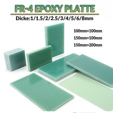Grün GFK Platten FR4 Epoxy - Platte Glasfaser Platte Dicke 1/1.5/2/2.5/3/4/5~8mm
