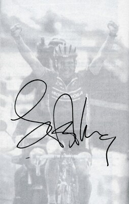 LANCE ARMSTRONG signiertes Foto - Ex-Radfahrer Tour de France - 10''x6'' Nachdruck