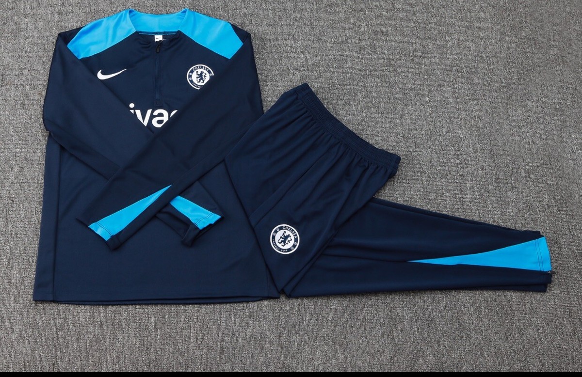 Chelsea FC 24/25 Training Tracksuit, Kit And Set Bundle -FREE