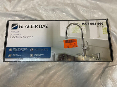 GlacierBay PAULINA HD67780-1001 kitchen faucet 12in.Pull-down extension hose rea