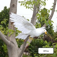 big dove model foam feather simulation wings pigeons bird toy about 40x70cm