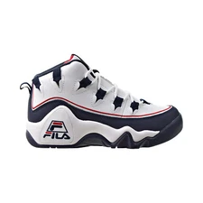 Fila Grant Hill Offset Big Kids' Shoes White-Navy-Red 3BM01176-125