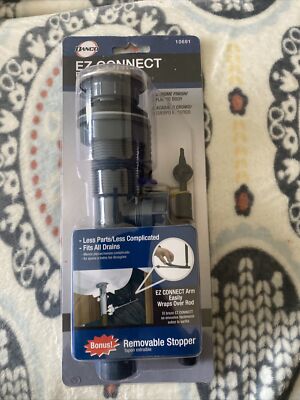 Danco  EZ Connect  1-1/4 in. Dia. Plastic  Pop-Up Lavatory Drain