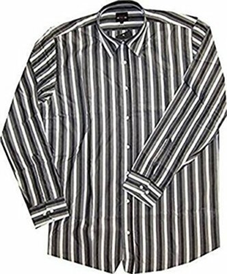 Herren Oberhemd von Capt. Scott - Grau Schwarz Gr. 41/42  NEU