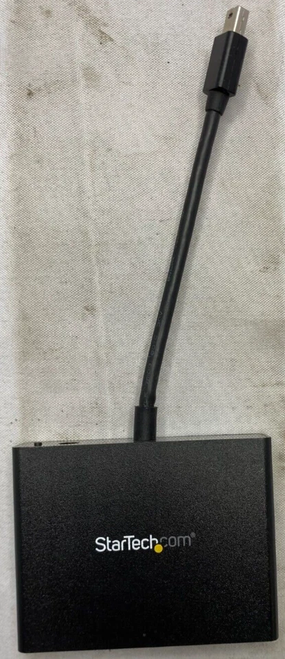 StarTech 3-Port Multi Monitor Mini to DisplayPort MST Hub Splitter MSTMDP123HD  - Image 2 of 3