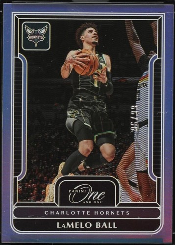 2020-21 Lamelo Ball Rookie BGS 9.5 Downtown One And One Hornets RC