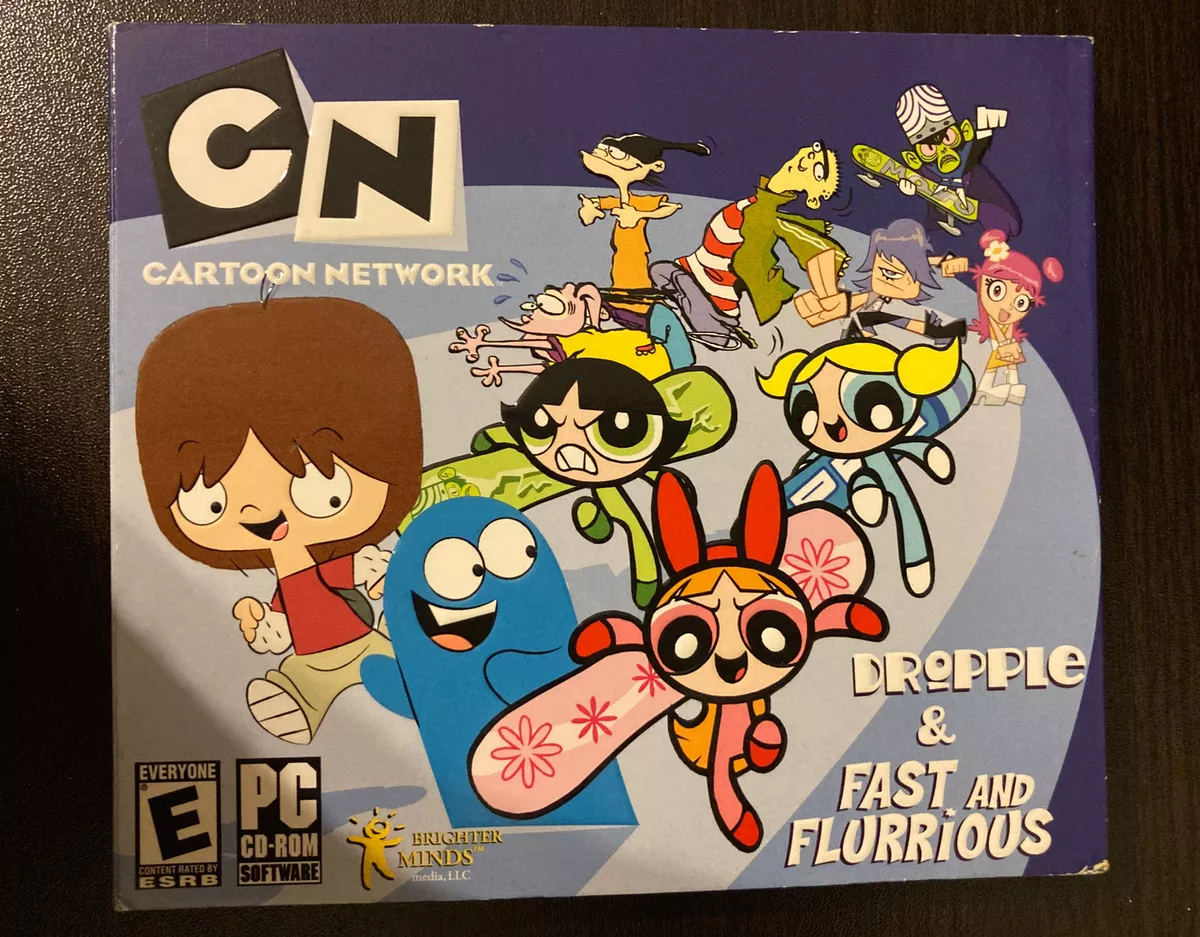 Cartoon Network: Dropple & Fast and Flurrious PC CD Rom-Brand New-SHIPS N  24 HRS