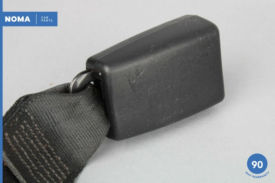 01-03 Lexus LS430 XF30 Cinturón de seguridad trasero izquierdo lado del conductor Hebilla Borde Negro OEM Foto 3 de 4