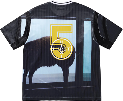 ウェア Supreme x Damien Hirst Soccer Jersey Supreme x Damien Hirst Soccer Jersey Black White 2colors SS25 | eBay