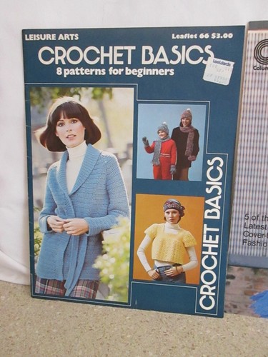 3 Crochet Booklets Lot-Basics,Shawls, Collars - Picture 5 of 6