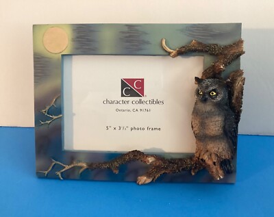 Character Collectibles Owl 3D Photo Frame NIB