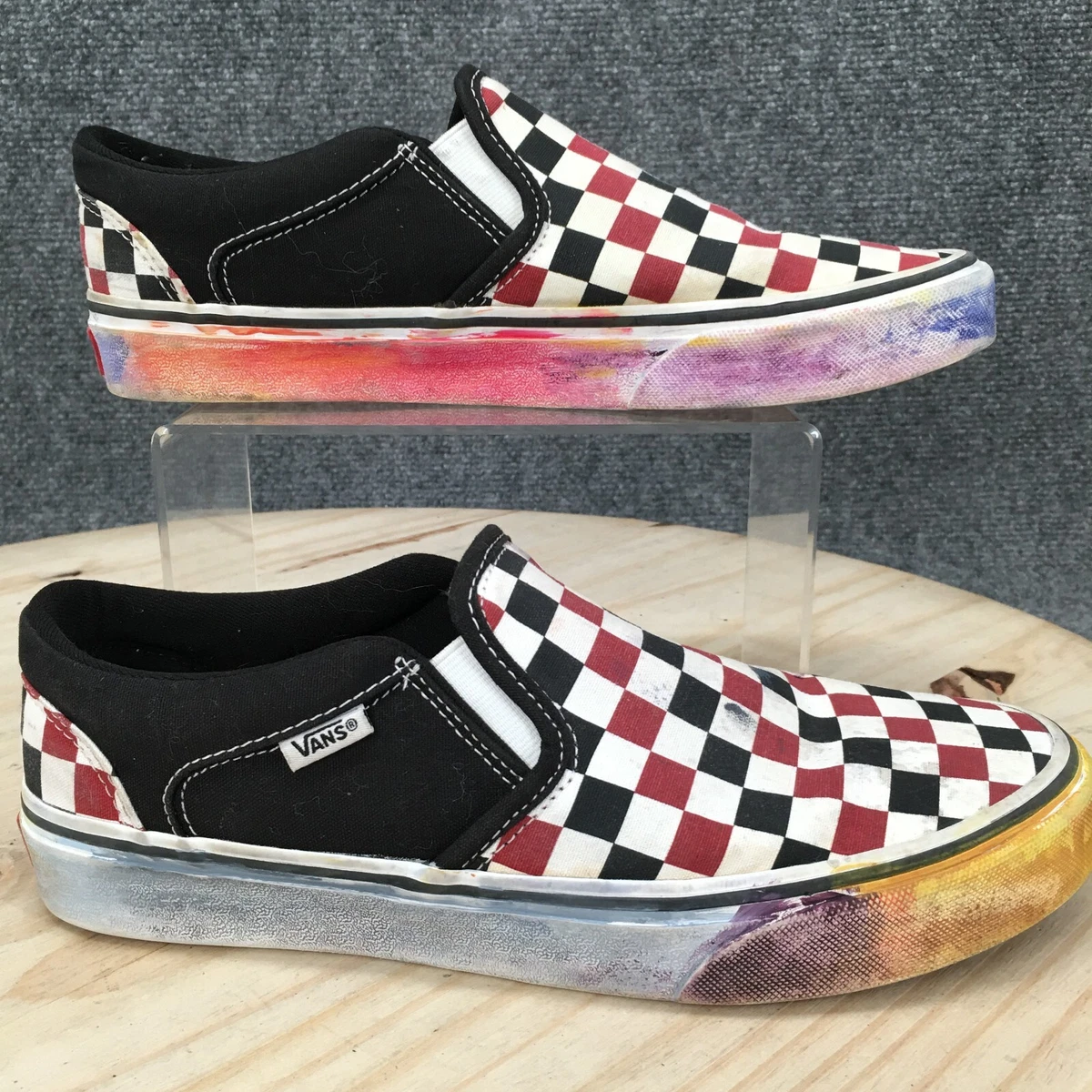 Vans top wide shoes