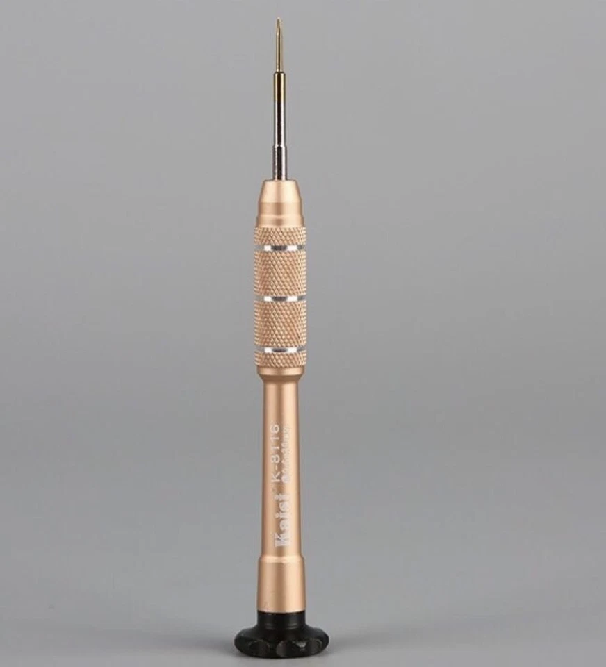 Destornillador de metal tripunto Y0,6 mm para iPhone 7 16 15 XS 11 12 13 14 SE pro max 8 Foto 4 de 4